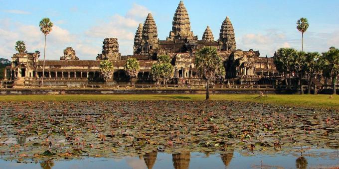 Ασίας έδαφος δεν είναι μάταια προσελκύσει τουρίστες: το αρχαιολογικό πάρκο του Angkor, Καμπότζη