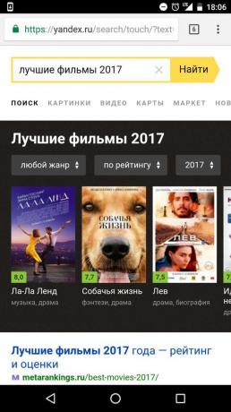 «Yandex»: οι καλύτερες ταινίες της χρονιάς