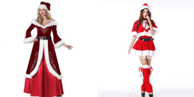 Χριστούγεννα κοστούμια για τους ενήλικες: Το Snow Maiden