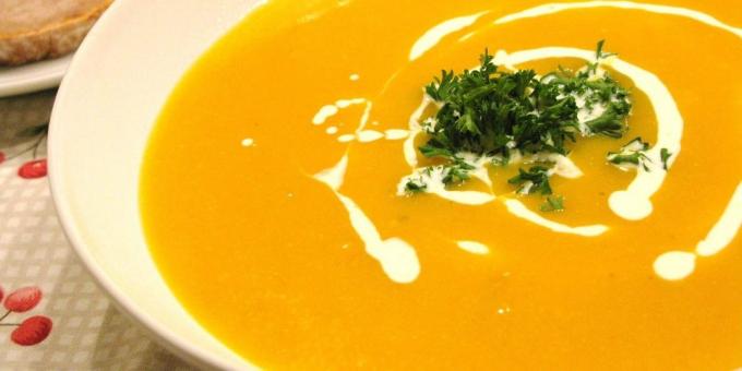 συνταγές για χορτοφάγους: Κολοκύθα σούπα