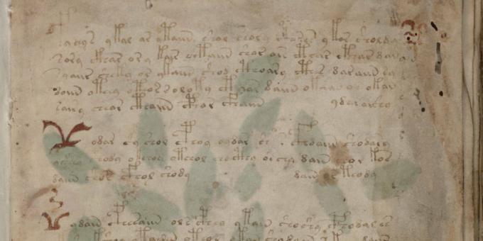 Τα μυστήρια της ιστορίας: το χειρόγραφο Voynich