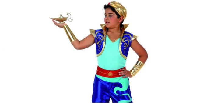Νέο Έτος κοστούμια για τα παιδιά: Aladdin