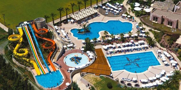 Ξενοδοχεία για οικογένειες με παιδιά: Blue Waters Club & Resort 5 * στην Side, Τουρκία