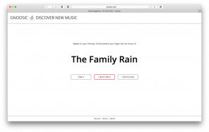 Gnoosic - ένας άλλος τρόπος για να ανακαλύψουν νέα μουσική