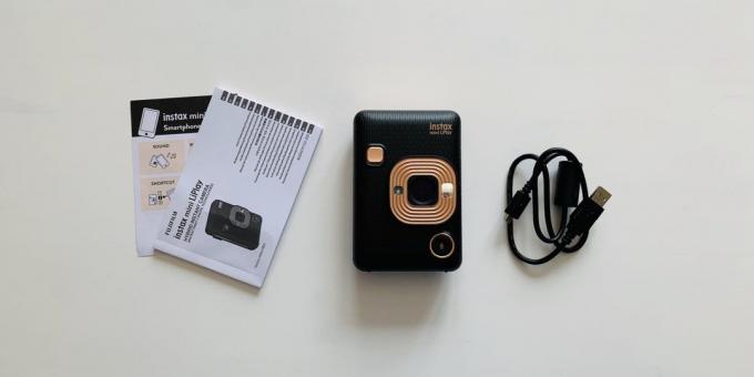 Fuji INSTAX Mini LiPlay: Εξοπλισμός