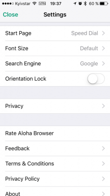 Aloha Browser για iOS - ένα νέο ασφαλές πρόγραμμα περιήγησης στο Web με απεριόριστο VPN