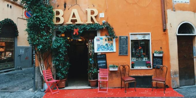 ένα ταξίδι στην Ιταλία: Café