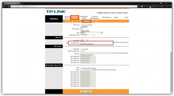 Πώς να αλλάξετε τον κωδικό πρόσβασης για το router TP-Link (TD-W8901N)