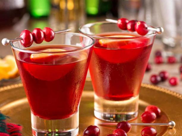 αλκοόλ βάμματα: cranberry kalganovka
