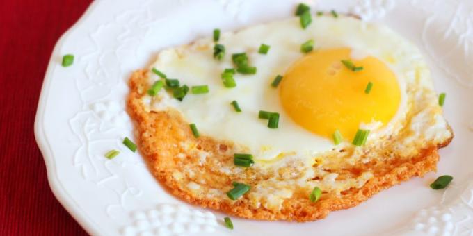 πιάτα αυγών: τηγανητά αυγά