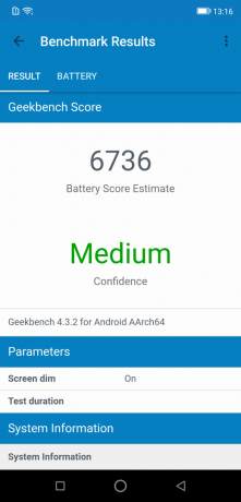 Ulefone Armor 6: Δοκιμή Geekbench