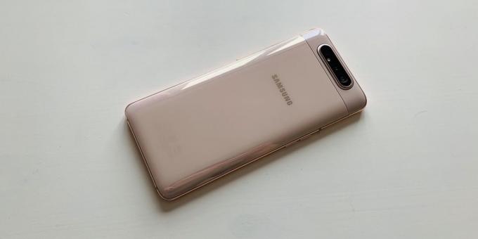 Samsung Galaxy A80: πίσω πλευρά