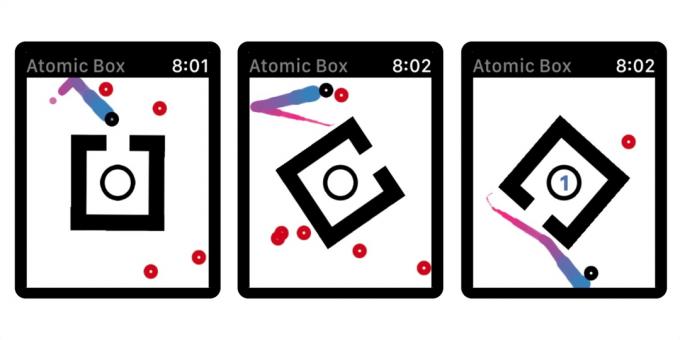 Παιχνίδια για Apple Watch: AtomicBox