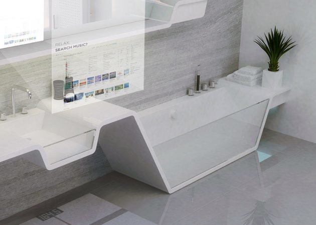 Μπάνιο για το μέλλον: εικονικό περιβάλλον