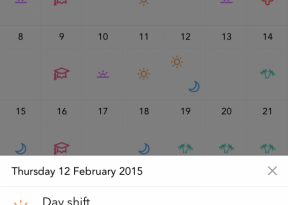 Βάρδιες για iOS - ένα ημερολόγιο που είναι χρήσιμη για εκείνους που εργάζονται σε βάρδιες