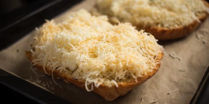 τυρί σκόρδο κρουτόν