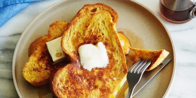 Τι να μαγειρέψουν για πρωινό: Γαλλικά τοστ με κανέλα