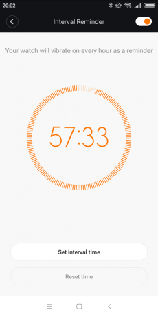 Xiaomi Mijia Smartwatch: Χρονόμετρο