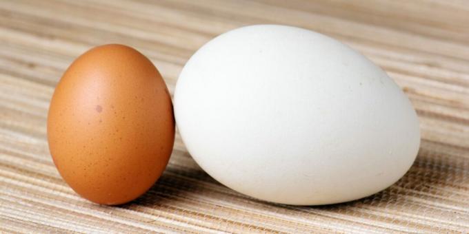 Πόσο να μαγειρέψετε αυγά χήνας