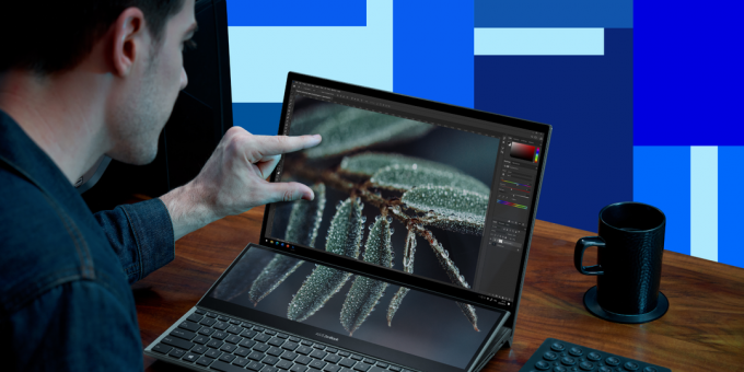 Φορητός υπολογιστής ASUS ZenBook Pro Duo 15 OLED: Ακρίβεια χρώματος