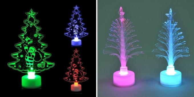 Προϊόντα με Aliexpress, που θα σας βοηθήσουν να δημιουργήσετε ένα χριστουγεννιάτικο κλίμα: δέντρο LED