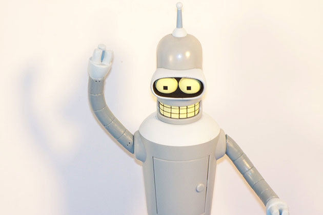 λέγοντας Bender ρομπότ