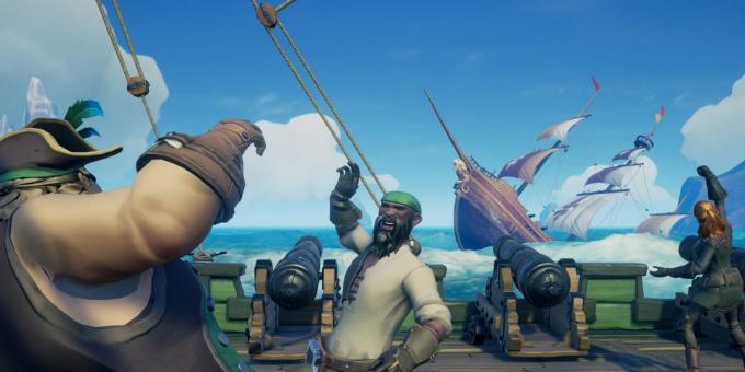 Xbox One αντί για το PlayStation 4: Sea of ​​Thieves