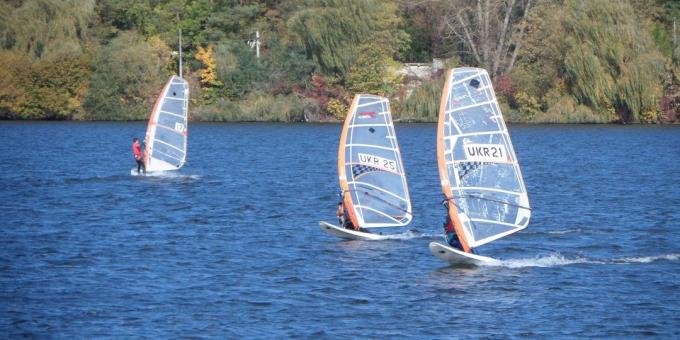 Θαλάσσια σπορ: windsurfing