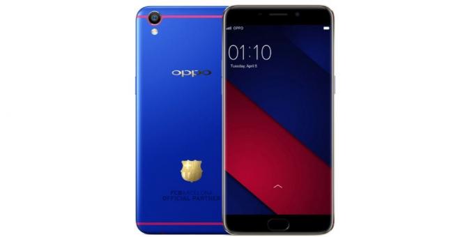 Smartphones OPPO: Το 2017 OPPO OPPO έχει κυκλοφορήσει ένα επώνυμο μοντέλο R11 για το club τους οπαδούς «Barcelona»